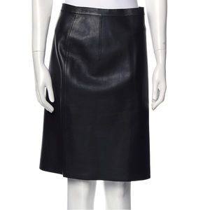 Alexander Wang Lambskin Skirt size 6 leather